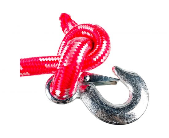 Буксировочный трос MEGAPOWER PREMIUM 10000 кг, 5 м, с крюками, в пакете M-75105P – изображение 5