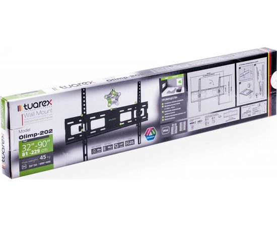 Кронштейн для LED/LCD телевизоров TUAREX OLIMP-202 black – изображение 8
