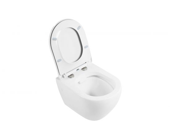 Сиденье дюропласт BelBagno soft close, металлическое крепление BB2031SC – изображение 9