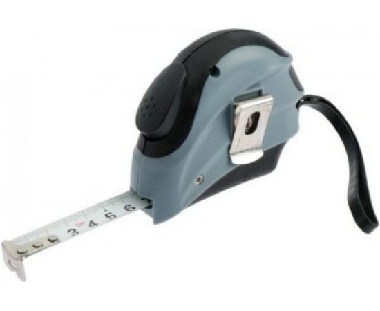 Рулетка TUNDRA двухкомпонентный корпус, автостоп, 7.5 м х 25 мм 881729 