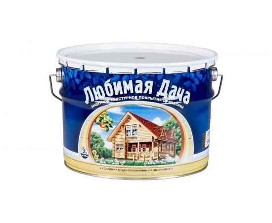 Защитно-декоративное покрытие РОГНЕДА Любимая Дача орегон, для древесины, 9 л 1 45317 