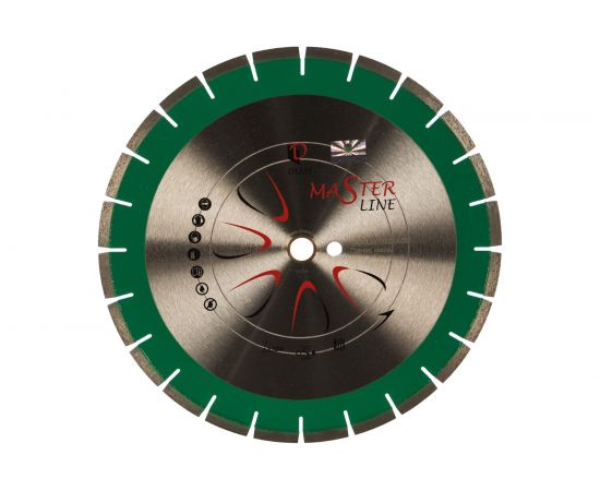 Диск алмазный сегментный Гранит Master Line (350х25.4/20 мм) Diam 000598 