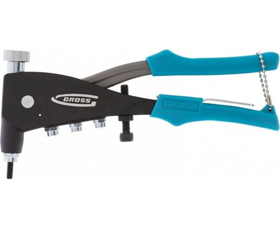 Заклепочник для резьбовых заклепок GROSS заклепки, М3, М4, М5, M6 40410 