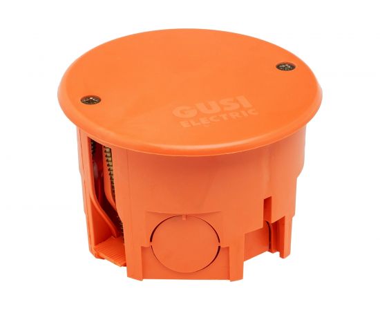 Распределительная коробка GUSI ELECTRIC круглая 68х45, для полых стен, IP20, СП, негорючая С3В70КГ Нг Евро 