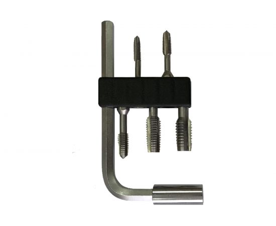 Набор метчиков-бит Bucovice Tools BIT2 M4-M10 HSS с Г-образной ручкой 948210 