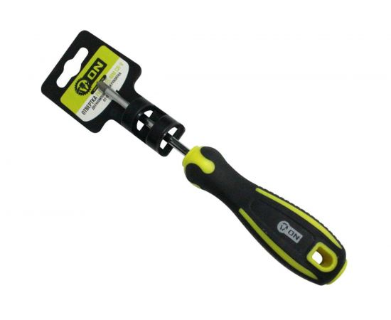 Отвертка ON PH1 5х75мм, CR-V, двухкомпонентная рукоятка 07-01-101 