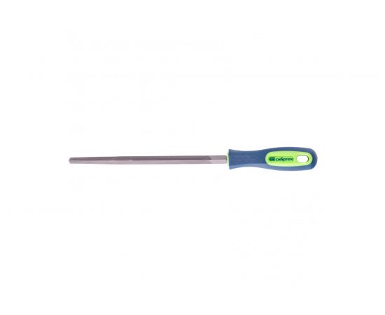 Трехгранный напильник 200 мм, двухкомпонентная рукоятка, №2 СИБРТЕХ 16027 