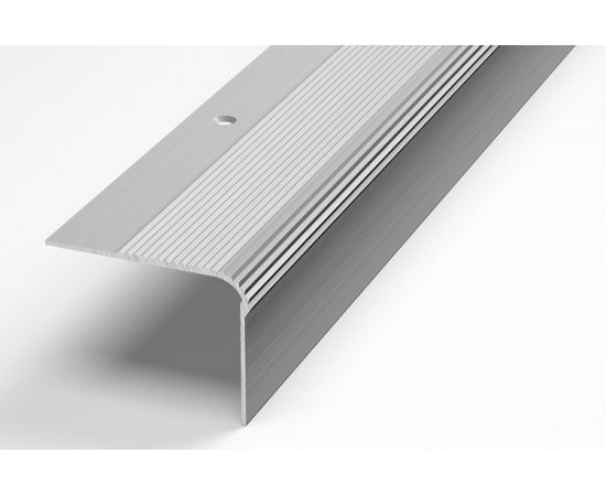 Порог угловой алюминиевый (54х41.8 мм; 0.9 м; анодированный; серебро) Лука УТ000000162 