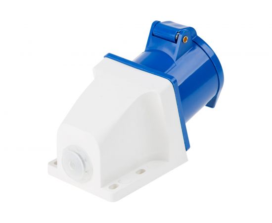 Розетка REXANT 123 стационарная 2Р+РЕ 32А 220В IP44 11-8912 