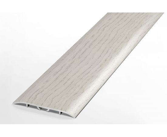 Порог прямой алюминиевый декоративный (60 мм, 0,9 м, Дуб арктик) ЛУКА УТ000012669 