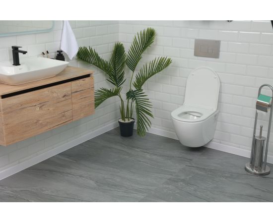 Подвесной унитаз ALCORA Encanto безободковый, с сиденьем дюропласт, микролифт, скрытый монтаж LT-046E-R – изображение 19