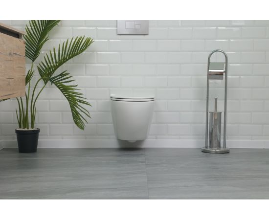 Подвесной унитаз ALCORA Encanto безободковый, с сиденьем дюропласт, микролифт, скрытый монтаж LT-046E-R – изображение 20