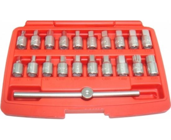 Набор головок для масляных пробок, 21 предмет KT TOOLS KA-7805D – изображение 2