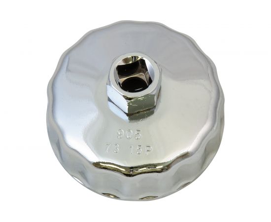 Съемник масляного фильтра чашка 15-гранная 74мм AV Steel AV-920102 – изображение 2