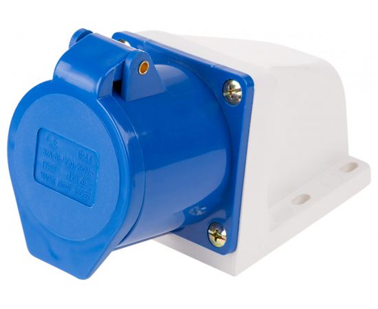 Розетка REXANT 123 стационарная 2Р+РЕ 32А 220В IP44 11-8912 – изображение 2