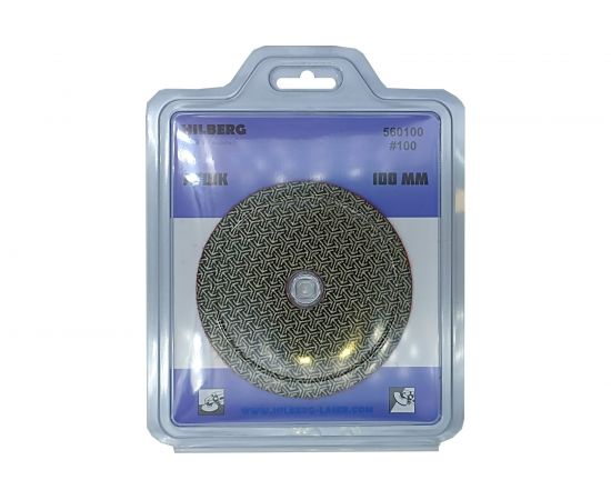 Алмазный гибкий шлифовальный гальванический круг Hilberg 100 мм, № 100 TRIO-DIAMOND 560100 – изображение 2