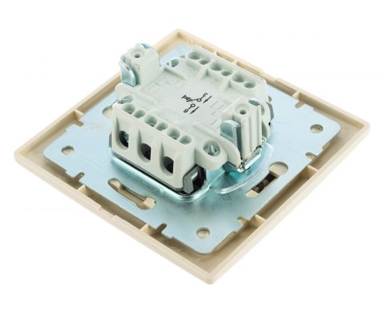 Кнопка звонка LEZARD MIRA крем со вставкой 701-0303-103 – изображение 2