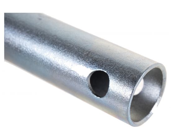 Ключ S21 L195 торцевой трубчатый односторонний оцинкованный исп. 2 КЗСМИ 535910217 – изображение 2