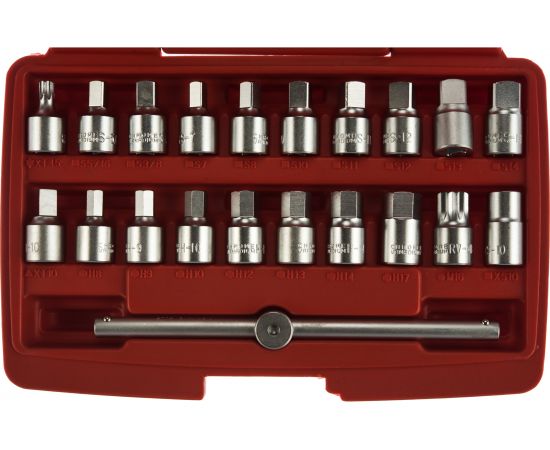 Набор головок для масляных пробок, 21 предмет KT TOOLS KA-7805D – изображение 3