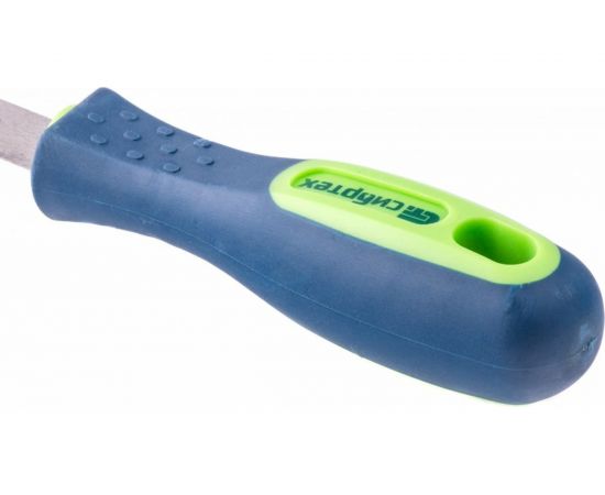 Трехгранный напильник 200 мм, двухкомпонентная рукоятка, №2 СИБРТЕХ 16027 – изображение 3