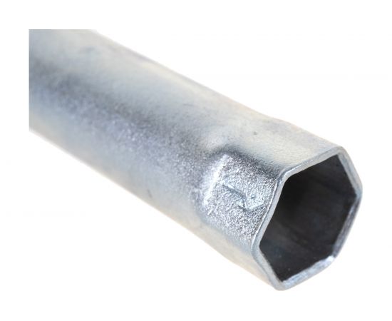 Ключ S21 L195 торцевой трубчатый односторонний оцинкованный исп. 2 КЗСМИ 535910217 – изображение 3