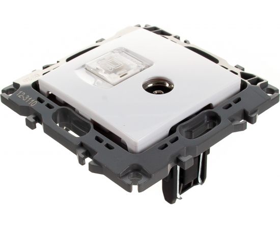 Комбинированная розетка ЭРА 12-3110-01 RJ45 TV, IP20, 12, белый Б0027441 – изображение 3