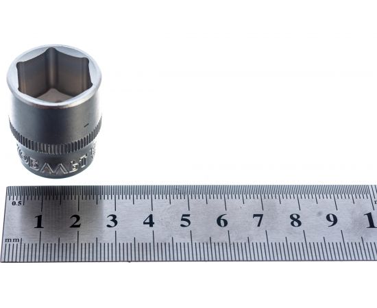 Торцевая головка КОБАЛЬТ 3/8, 19мм, Cr-V 643-446 – изображение 3