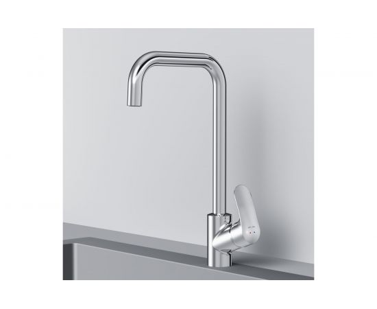 Смеситель для кухни AM.PM Like, G-образный излив, хром, F8006000 – изображение 4