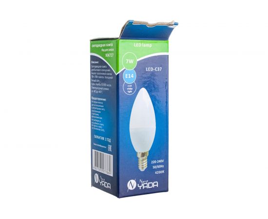 Светодиодная лампа Nord-Yada C37 7W E14 4100K 904727 – изображение 4
