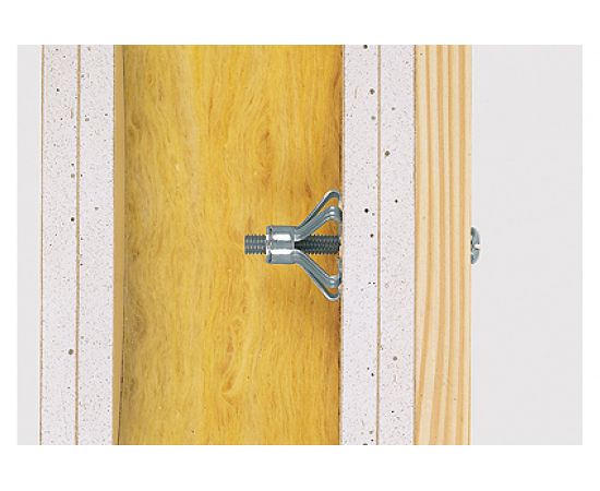 Складной металлический пустотный дюбель Fischer HM 6X37 S 50 шт 519777 – изображение 4