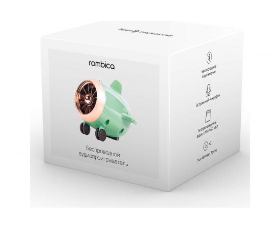Портативная акустика Rombica MySound Travel - Green BT-S104 – изображение 5