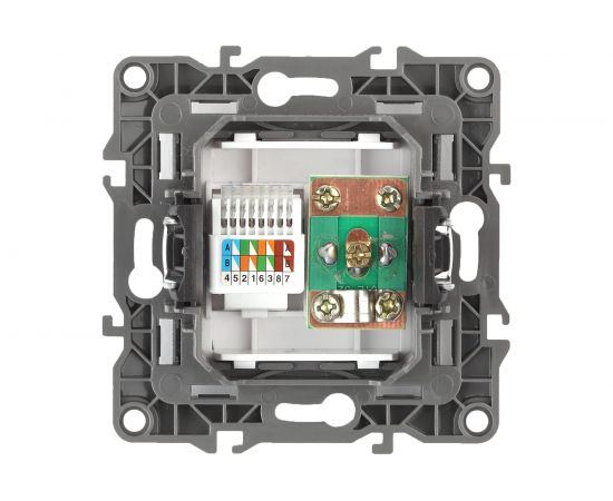 Комбинированная розетка ЭРА 12-3110-01 RJ45 TV, IP20, 12, белый Б0027441 – изображение 5