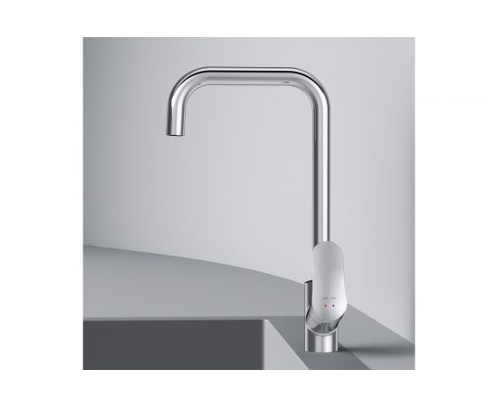 Смеситель для кухни AM.PM Like, G-образный излив, хром, F8006000 – изображение 6