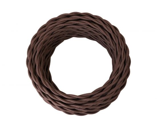Силовой кабель Retro Electro ретро, 2х1,5, коричневый, длина бухты 50 2254748 – изображение 9