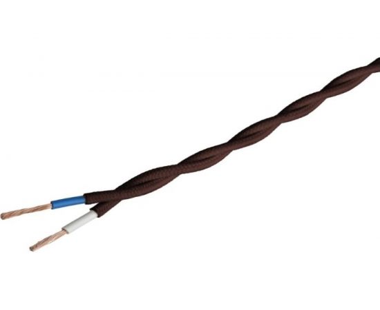 Силовой кабель Retro Electro ретро, 2х1,5, коричневый, длина бухты 50 2254748 – изображение 10