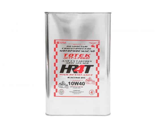 Моторное масло Астра Робот HR-4T 10W40 4 л ТОТЕК HR4T1040004 