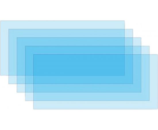 Стекло защитное внутреннее к маске сварщика 5 шт, 95х50 мм SOLARIS 450003 