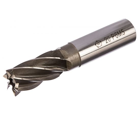 Фреза концевая (20х104х38 мм; 6 зуб.; хвостовик 20 мм; Р6М5) Туламаш ТМ 134917 