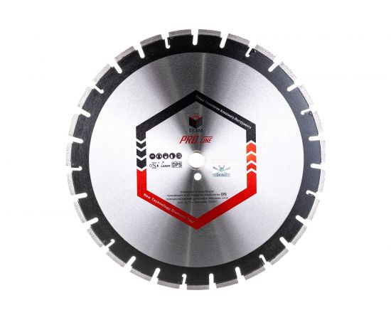 Диск алмазный отрезной по асфальту Pro Line (450х25.4 мм) Diam 030632 