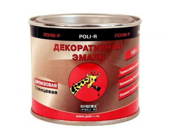 Декоративная эмаль Poli-R (бронзовая 626; 160 г) 14058 