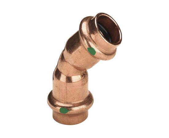 Угол Viega BB 45 Profipress, c SC-Contur, 18 мм, медь 292416 