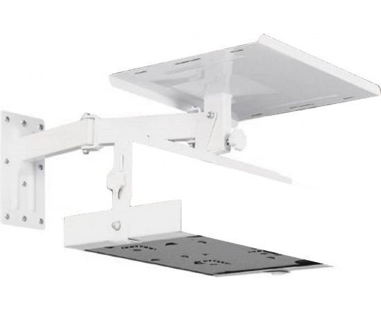 Полка ТВ/видео Amig белая 400 BL 