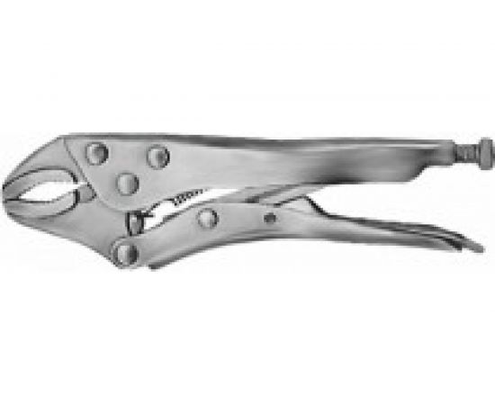 Ручной зажим FIT с фиксатором тип WR 125 мм 52701 