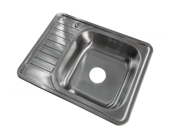 Мойка IDDIS Basic нержавеющая сталь, сатин, чаша справа, 650х500 BAS65SRi77 