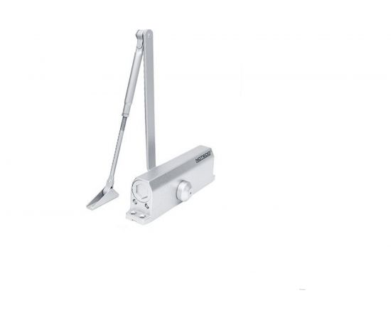 Доводчик NOTEDO DC-180 лёгкий характер серебро Т929 