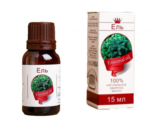 Эфирное масло Сималенд Ель флакон-капельница, 15 мл 2496212 