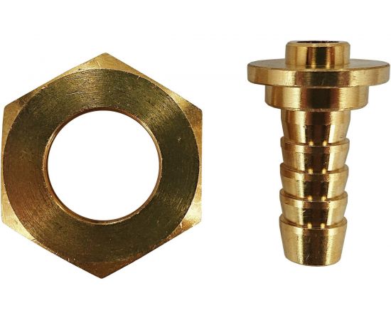 Штуцер со съемной гайкой М22, левая резьба, под шланг 9/12 мм F10.11.1 FOOB 00-00002572 