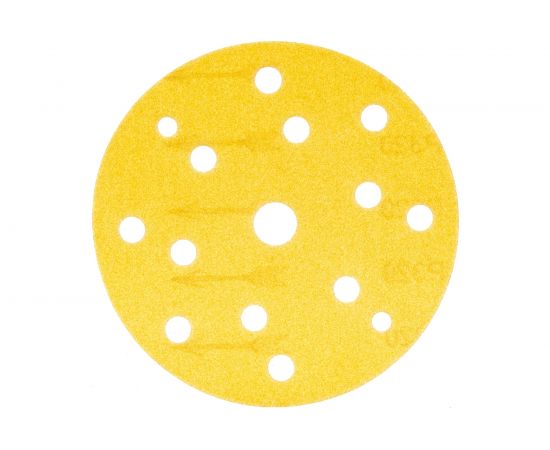 Абразив на бумажной основе в кругах 15 отв D 150 Р320 набор 10 шт Schtaer 255 Abrasive paper 255Sc320 