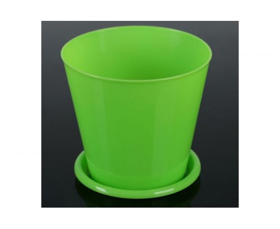 Горшок для орхидей Доляна 0.8 л, зеленый 1345283 