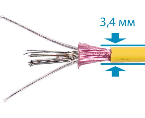 Теплый пол ENERGY кабель 1500 Вт к/т без термостата 00-УТ-00621 – изображение 2
